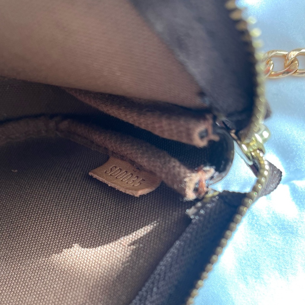 🔥Louis Vuitton Monogram Small Pouchette with Gold Chain 🔥 - Picture 8 of 8